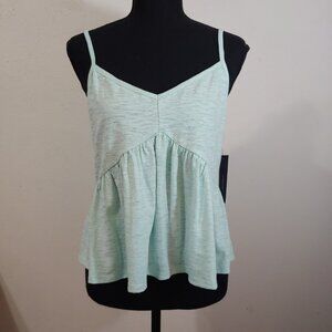Lulus Peplum Cami Tank Top Cropped
